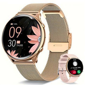 Жіночий смарт-годинник Lumina 1,39" для дзвінків, фітнес-браслет Smart Watch сумісний з iPhone та Android 2515875235 фото