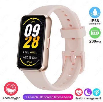 Смарт-годинник жіночий з моніторингом здоров'я, Smart Band, розумний годинник 2478332782 фото