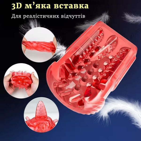 Автоматический мастурбатор мужской для сексуального удовлетворения пениса Интимная секс игрушка с вибрацией 2736022419 фото