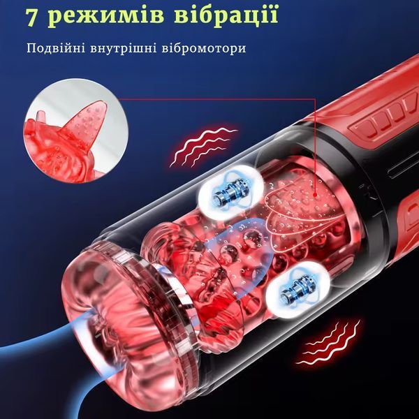 Автоматический мастурбатор мужской для сексуального удовлетворения пениса Интимная секс игрушка с вибрацией 2736022419 фото