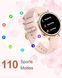 Смарт-годинник Rollstimi Smart Watch з тиском, пульсом, киснем, дзвінками для Android та iPhone, металевий корпус, 2 ремінці, IP67 2552898811 фото 7