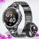Смарт-годинник жіночий Smart Fitonme Black для айфон та андроїд, Розумний годинник для жінок з 2 ремінцями та тонометром 2340660083 фото 1