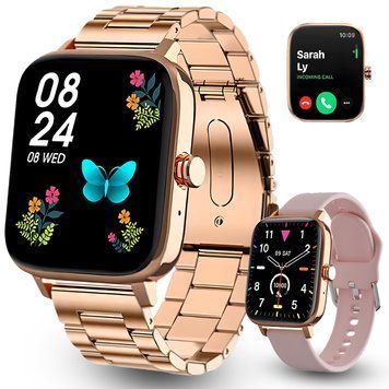 Смарт годинник для жінок Smart Watch i13 з українською мовою, 1.69&rdquo; дисплей, дзвінки, здоров&rsquo;я, тиск, пульс, SpO2, Android iOS 2569339982 фото