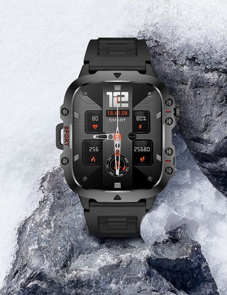 Смарт-годинник чоловічий Military Sports Fitness Tracker 2340688717 фото