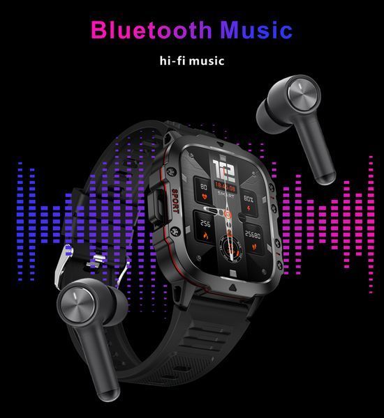 Смарт-годинник чоловічий Military Sports Fitness Tracker 2340688717 фото