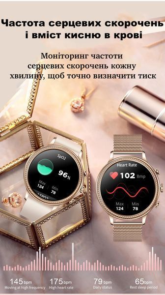 Смарт-годинник жіночий LIGE Smart watch Ladies 2024 з тонометром 2149043997 фото